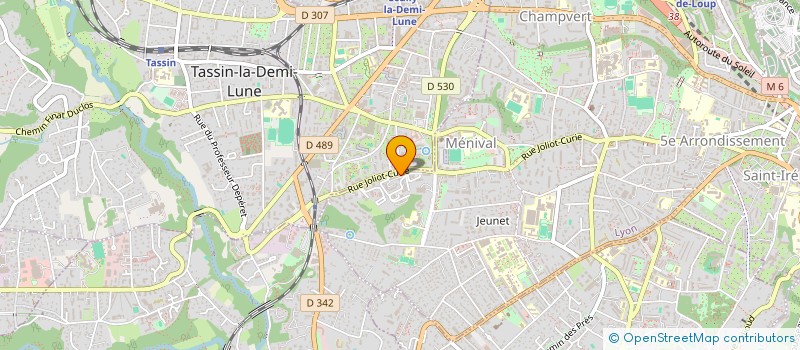 localisation de l'entreprise MADAME CAPUCINE GUYON POIZAT  LYON