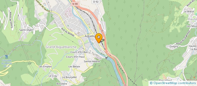 localisation de l'entreprise MADAME CAPUCINE JOUAN à GRAND-AIGUEBLANCHE
