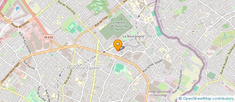 localisation de l'entreprise MADAME CAPUCINE LEFEBVRE  TOURCOING