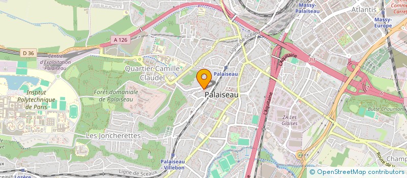 localisation de l'entreprise MADAME CAPUCINE LEFEBVRE à PALAISEAU