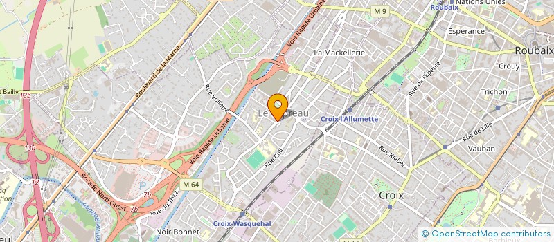 localisation de l'entreprise MADAME CAPUCINE LEROUGE  MONTIGNY-EN-GOHELLE