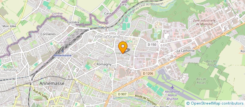 localisation de l'entreprise MADAME CAPUCINE MACIEJEWSKI  ANNEMASSE