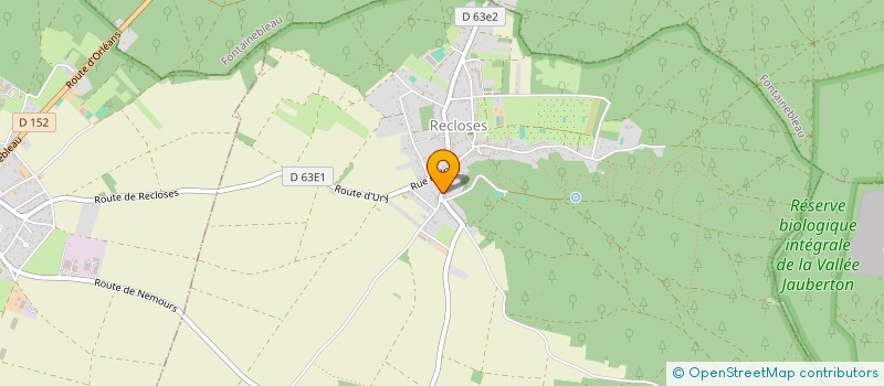 localisation de l'entreprise MADAME CAPUCINE MAREAU  RECLOSES