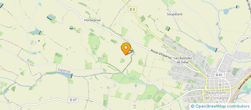 localisation de l'entreprise MADAME CAPUCINE MARTIN  BEAUMONT-DE-LOMAGNE