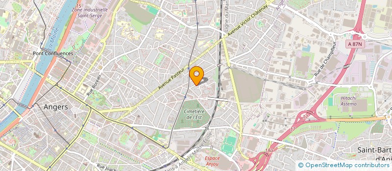 localisation de l'entreprise MADAME CAPUCINE MET MONTOT à ANGERS