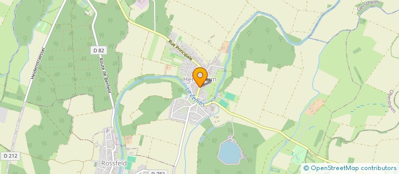 localisation de l'entreprise MADAME CAPUCINE MOENCH  HERBSHEIM