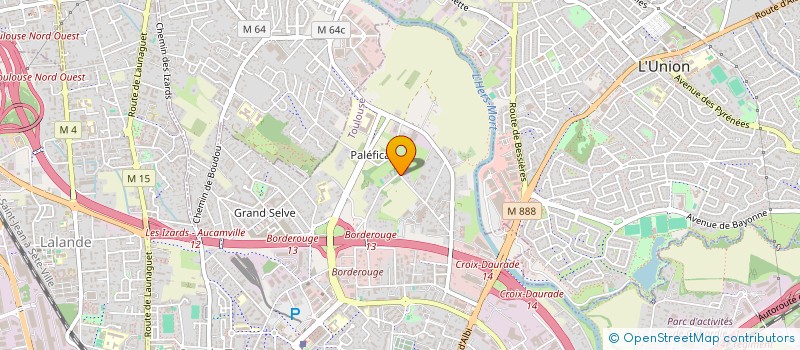 localisation de l'entreprise MADAME CAPUCINE MOUFFETARD  TOULOUSE