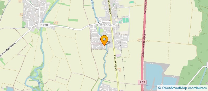 localisation de l'entreprise MADAME CAPUCINE NIED  BATTENHEIM