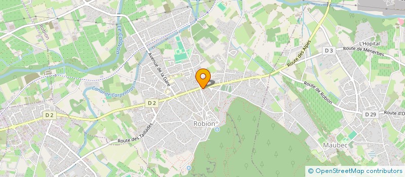 localisation de l'entreprise MADAME CAPUCINE PAINDAVOINE  ROBION