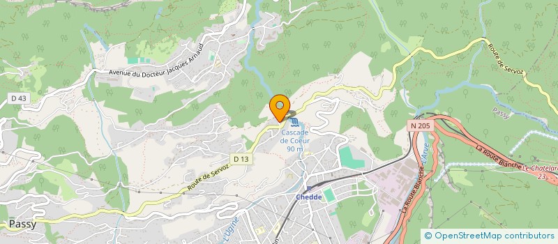 localisation de l'entreprise MADAME CAPUCINE PREVOTS  PASSY