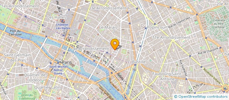 localisation de l'entreprise MADAME CAPUCINE RICHARD  PARIS