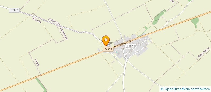 localisation de l'entreprise MADAME CAPUCINE ROBERT  THIBIE