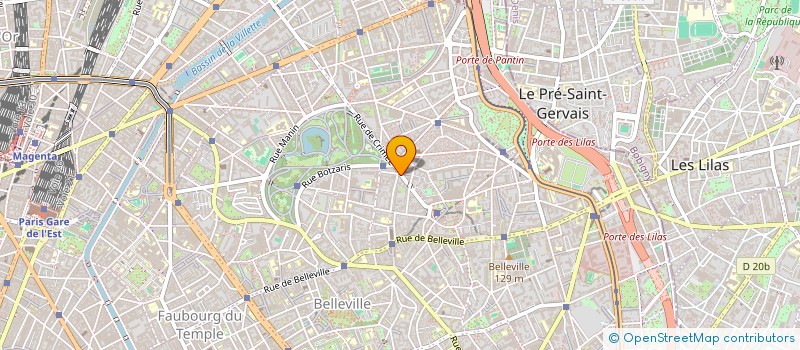 localisation de l'entreprise MADAME CAPUCINE ROUVET ORUE CARRERAS  PARIS