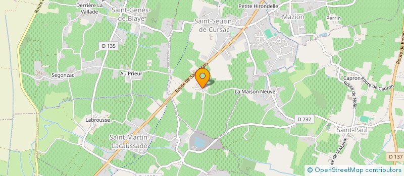 localisation de l'entreprise MADAME CAPUCINE ROUX à PAU