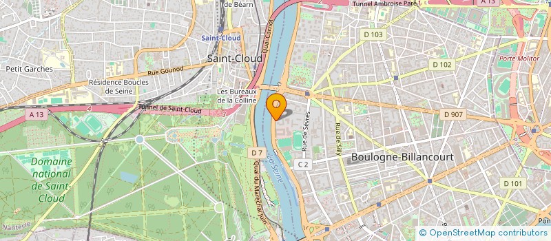 localisation de l'entreprise MADAME CAPUCINE SCHMIDT à BOULOGNE-BILLANCOURT