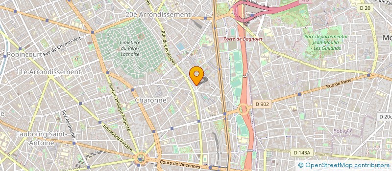 localisation de l'entreprise MADAME CAPUCINE STOS  PARIS