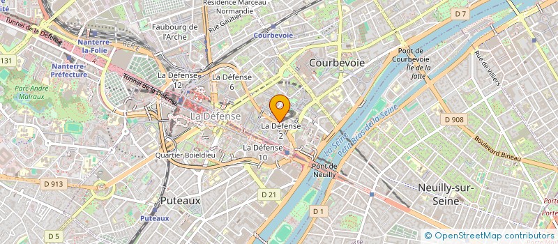 localisation de l'entreprise MADAME CAPUCINE TRANNOY à COURBEVOIE