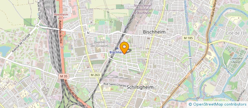 localisation de l'entreprise MADAME CAPUCINE VANDEBROUCK  STRASBOURG