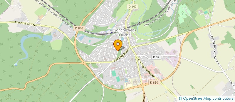 localisation de l'entreprise MADAME CAPUCINE WERBROUCK  CONCHES-EN-OUCHE