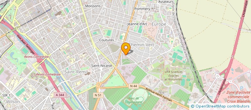 localisation de l'entreprise MADAME CAR LEYLA  REIMS