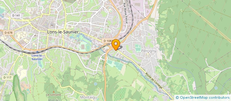 localisation de l'entreprise MADAME CARELINE GRIVEL  PERRIGNY