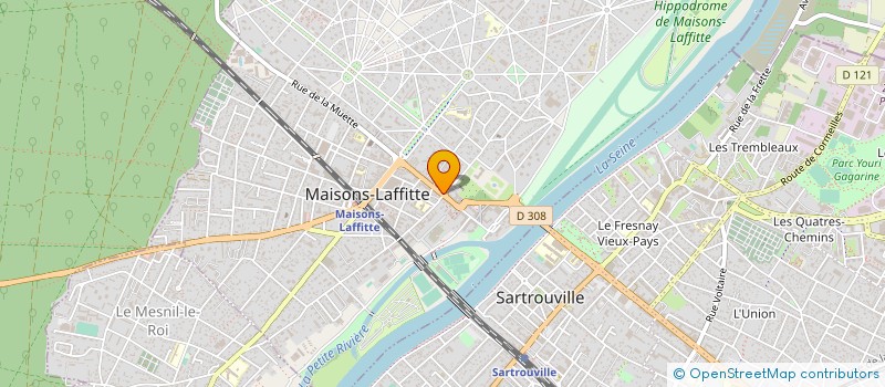 localisation de l'entreprise MADAME CARELLE MESNIL  ERAGNY