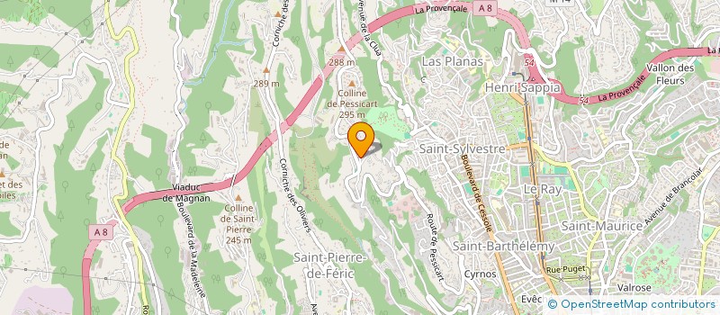 localisation de l'entreprise MADAME CAREN HUBER  NICE