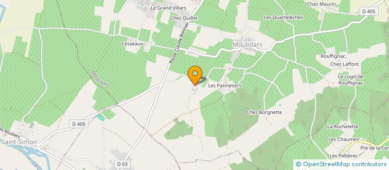 localisation de l'entreprise MADAME CARENE BONMATIN à CHAMPMILLON