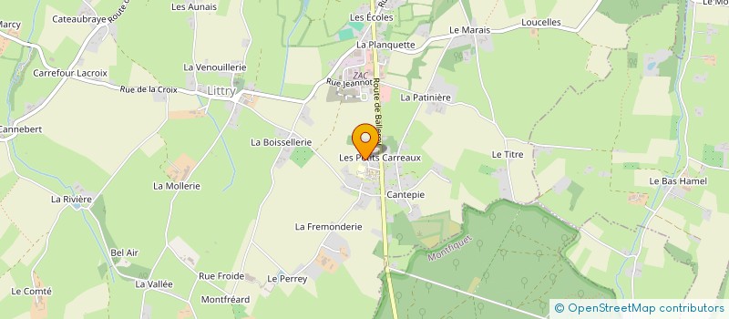 localisation de l'entreprise MADAME CARENE KHELIFI  LE MOLAY-LITTRY