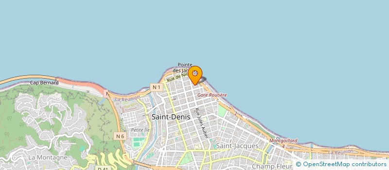 localisation de l'entreprise MADAME CARIMA BOUKHATEM  SAINT-DENIS