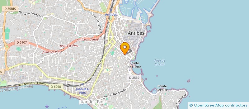 localisation de l'entreprise MADAME CARIN ELISABETH ENGMAN  ANTIBES