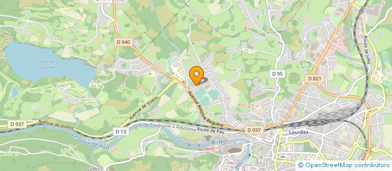 localisation de l'entreprise MADAME CARIN KARLSSON à LOURDES