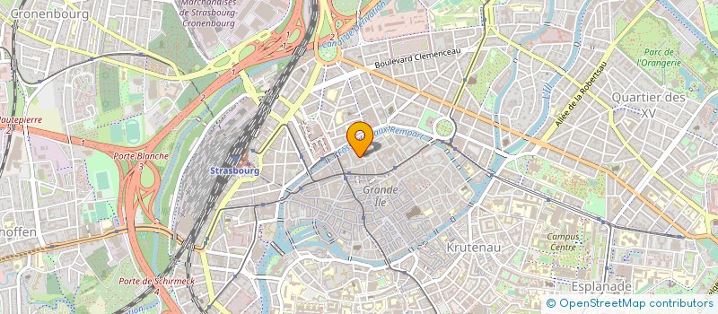 localisation de l'entreprise MADAME CARINA BOUBLIL à STRASBOURG