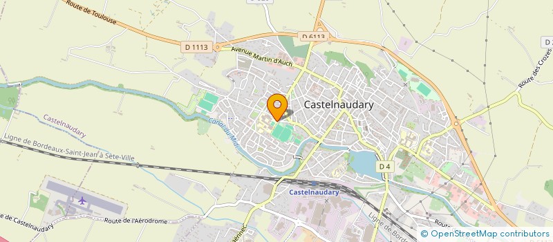 localisation de l'entreprise MADAME CARINA CRUZ  CASTELNAUDARY