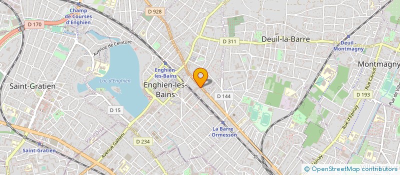 localisation de l'entreprise MADAME CARINA DA SILVA  DEUIL-LA-BARRE