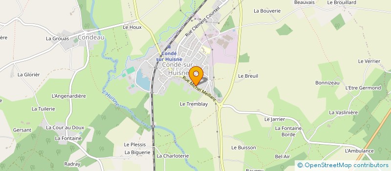 localisation de l'entreprise MADAME CARINA DELLA CROCE DI DOYOLA à SABLONS-SUR-HUISNE