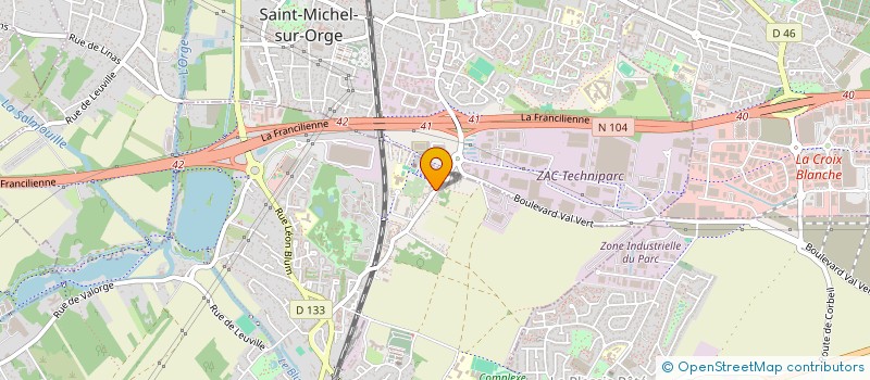 localisation de l'entreprise MADAME CARINA DESTOURS  BRETIGNY-SUR-ORGE