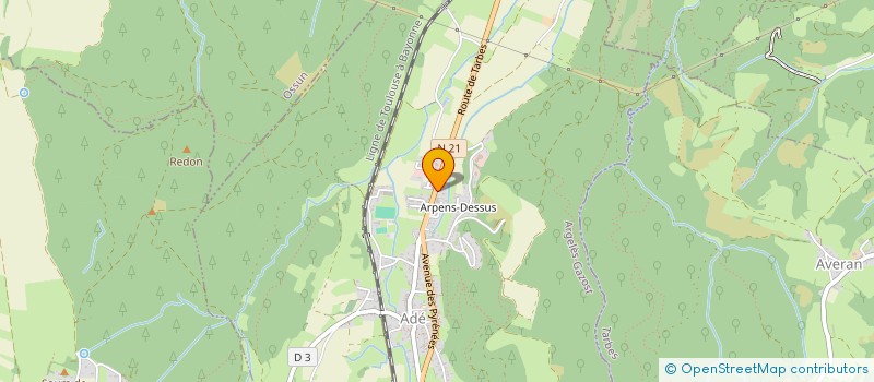 localisation de l'entreprise MADAME CARINA FERREIRA DA SILVA  ADE