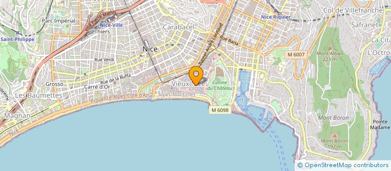 localisation de l'entreprise MADAME CARINA KEIL à NICE