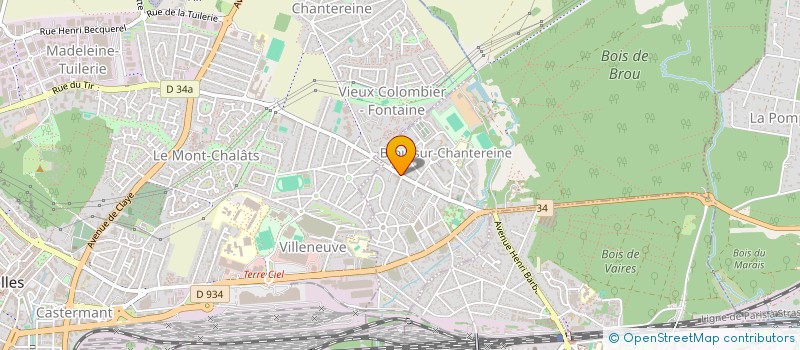 localisation de l'entreprise MADAME CARINA KOODRUTH  BROU-SUR-CHANTEREINE