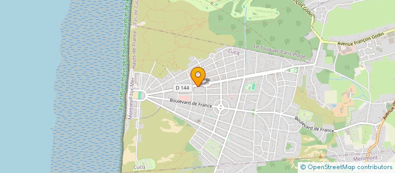 localisation de l'entreprise MADAME CARINA LAGACHE  CUCQ