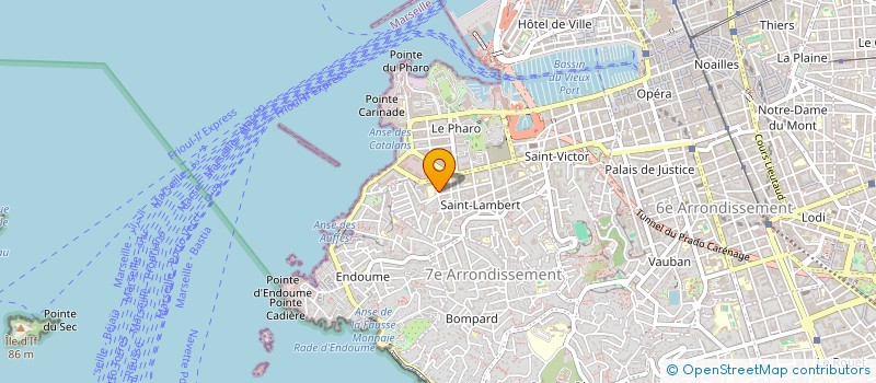 localisation de l'entreprise MADAME CARINA LIBORIO à MARSEILLE
