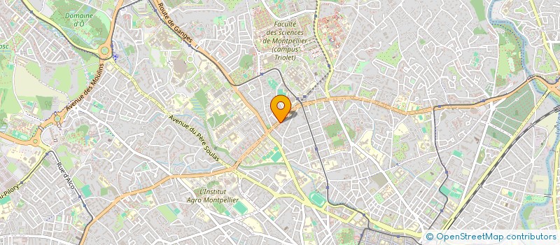 localisation de l'entreprise MADAME CARINA MICLAUSI à MONTPELLIER