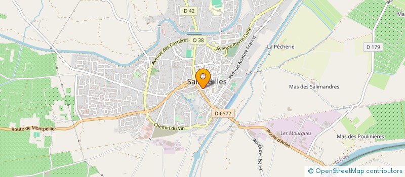 localisation de l'entreprise MADAME CARINA POP  SAINT-GILLES