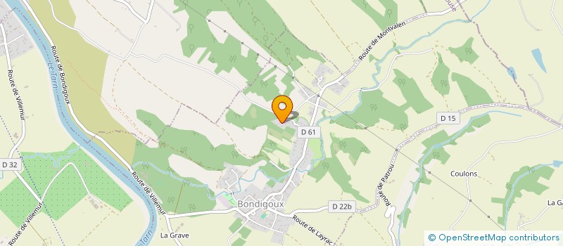 localisation de l'entreprise MADAME CARINA RODRIGUES  BONDIGOUX