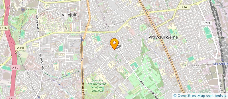 localisation de l'entreprise MADAME CARINA SEMEDO GARCIA à VITRY-SUR-SEINE