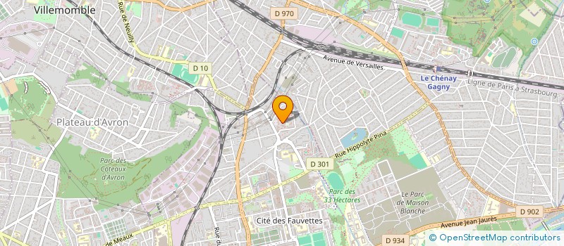 localisation de l'entreprise MADAME CARINE ANACLET à NEUILLY-SUR-MARNE