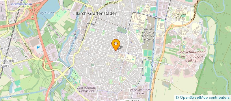 localisation de l'entreprise MADAME CARINE ANDRE  STRASBOURG