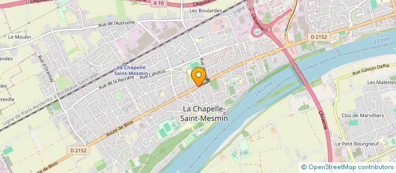 localisation de l'entreprise MADAME CARINE ANDREANI à LA CHAPELLE-SAINT-MESMIN