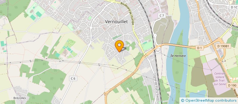 localisation de l'entreprise MADAME CARINE ANDRIANALY à VERNOUILLET